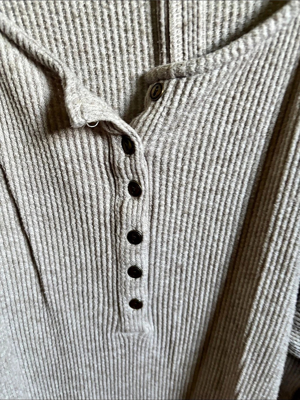 BKE Rib-Knit Henley - Picture 4 of 4